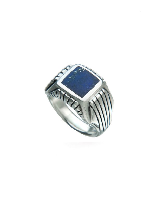 BOSTON Ring Lapis Lazuli Rabatt