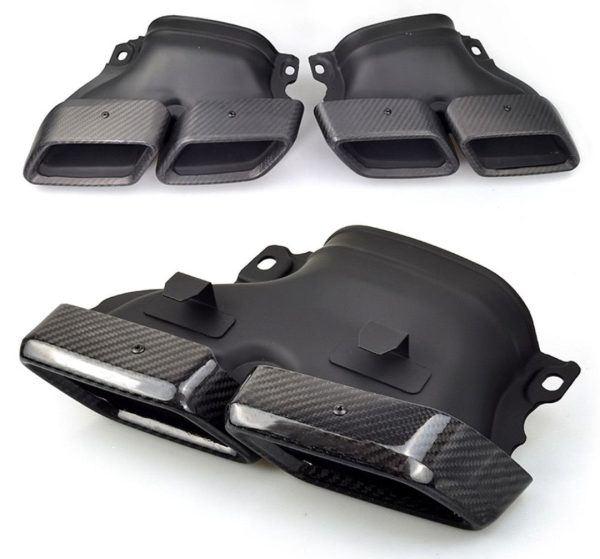 CD Carbon Auspuffblenden kompatibel mit Mercedes S Klasse W222 Angebot