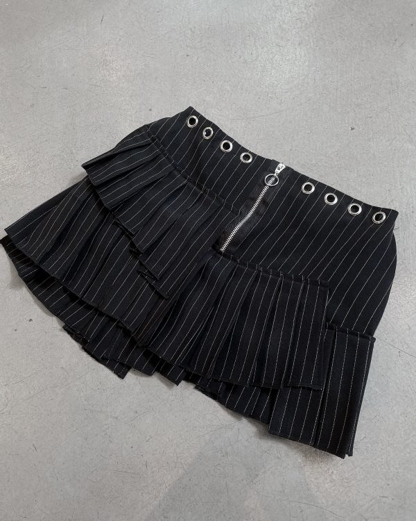Upcycled Pin Stripes Skirt Jetzt online – Bild 2