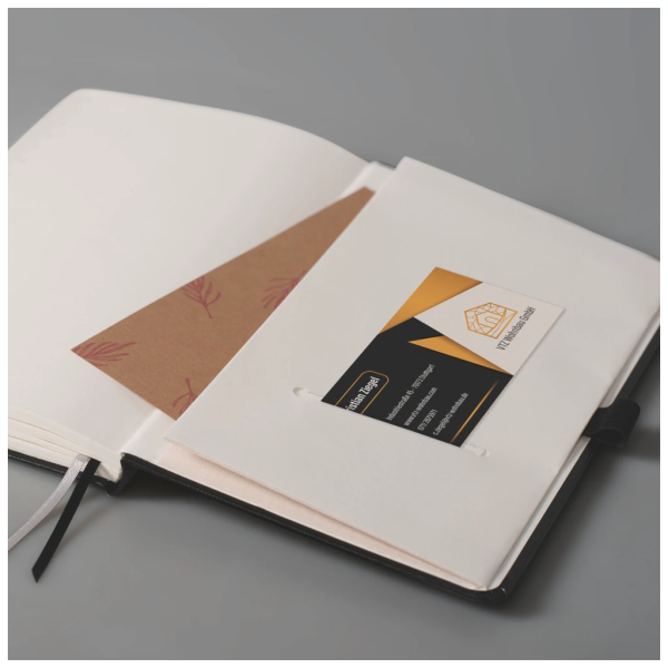 Notizbuch Kompagnon Metallic | A5, punktiert, Gummizugverschluss, goldfarben Online-Schn?ppchen – Bild 4