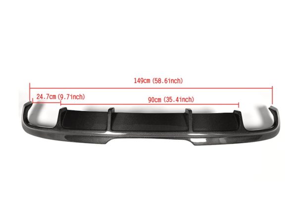CD Carbon Heckdiffusor kompatibel mit Audi TT 8J Mode – Bild 5